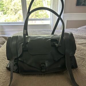 Proenza Schouler PS1 first edition Black Leather Satchel